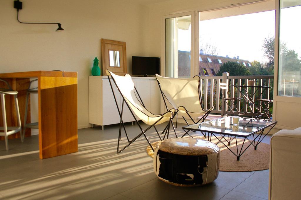 Appartement Le Clos De Sablier Tourgéville Rom bilde