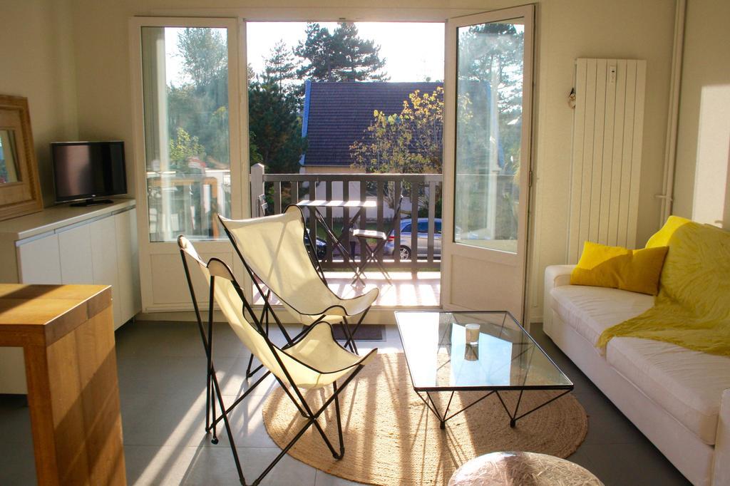 Appartement Le Clos De Sablier Tourgéville Rom bilde